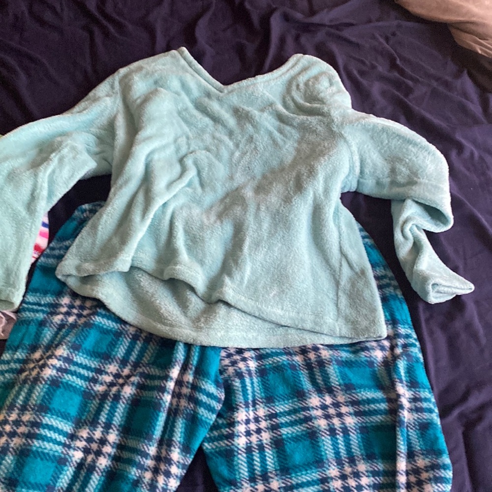 Blue pj set
